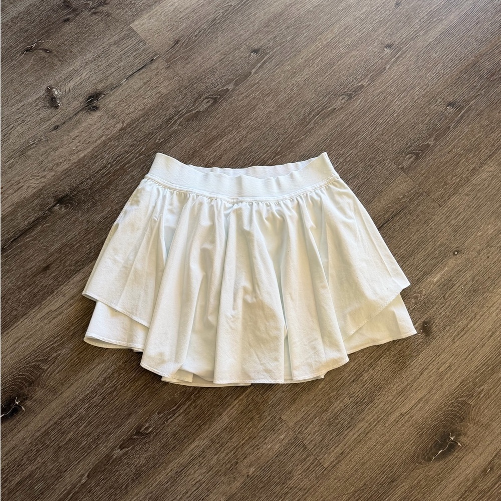 lululemon athletica White Layered Skater Skirt